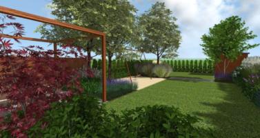 zahrada u řadového domu, mestka zahrada, návrh zahrady praha, zahradní architekt praha